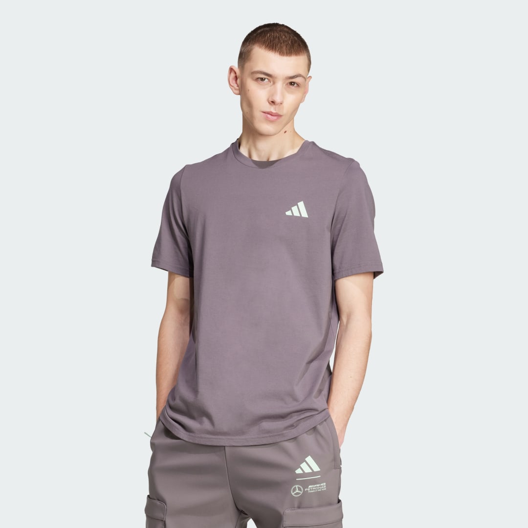 Tričko adidas Performance Mercedes-AMG Petronas Formula One Team Premium Graphic T-Shirt Fialová | JY3032, 0