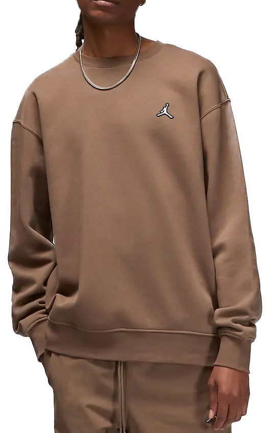 Mikina Jordan Sweatshirt Essentials Hnedá | dq7520-274, 0