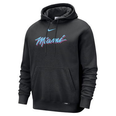 Mikina Nike Basketball Club Miami Heat City Edition Pull-Over Hoodie Čierna | HQ5549-010, 0