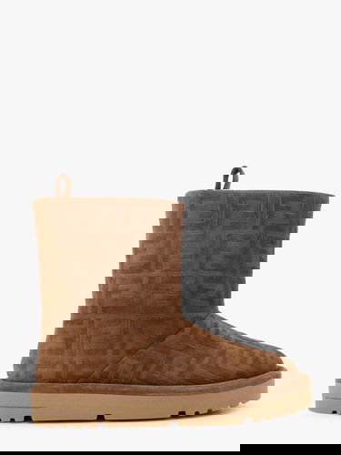 Tenisky a topánky FENDI Suede Ankle Boots Hnedá | 8T8606ASA1F0C23, 0