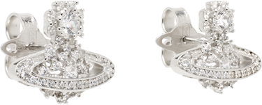 Náušnice Vivienne Westwood Vivienne Westwood Narcissa Crystal Orb Earrings Metalická | 62010317-01P102-SM, 1
