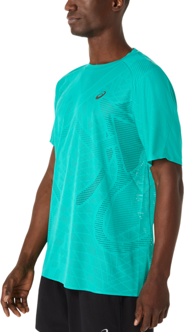 Tričko Asics Metarun Short Sleeve Running T-Shirt Tyrkysová | 2011d286-400, 3