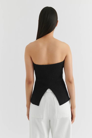 Tielko AXEL ARIGATO Dime Strapless Top Čierna | A2222001, 3