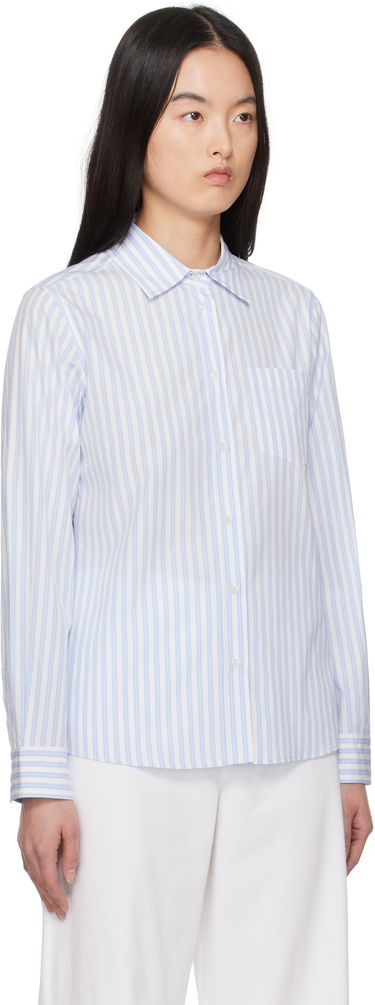 Košeľa Max Mara Weekend Max Mara Bahamas Striped Button-Down Shirt Ružová | 2515111081600, 4