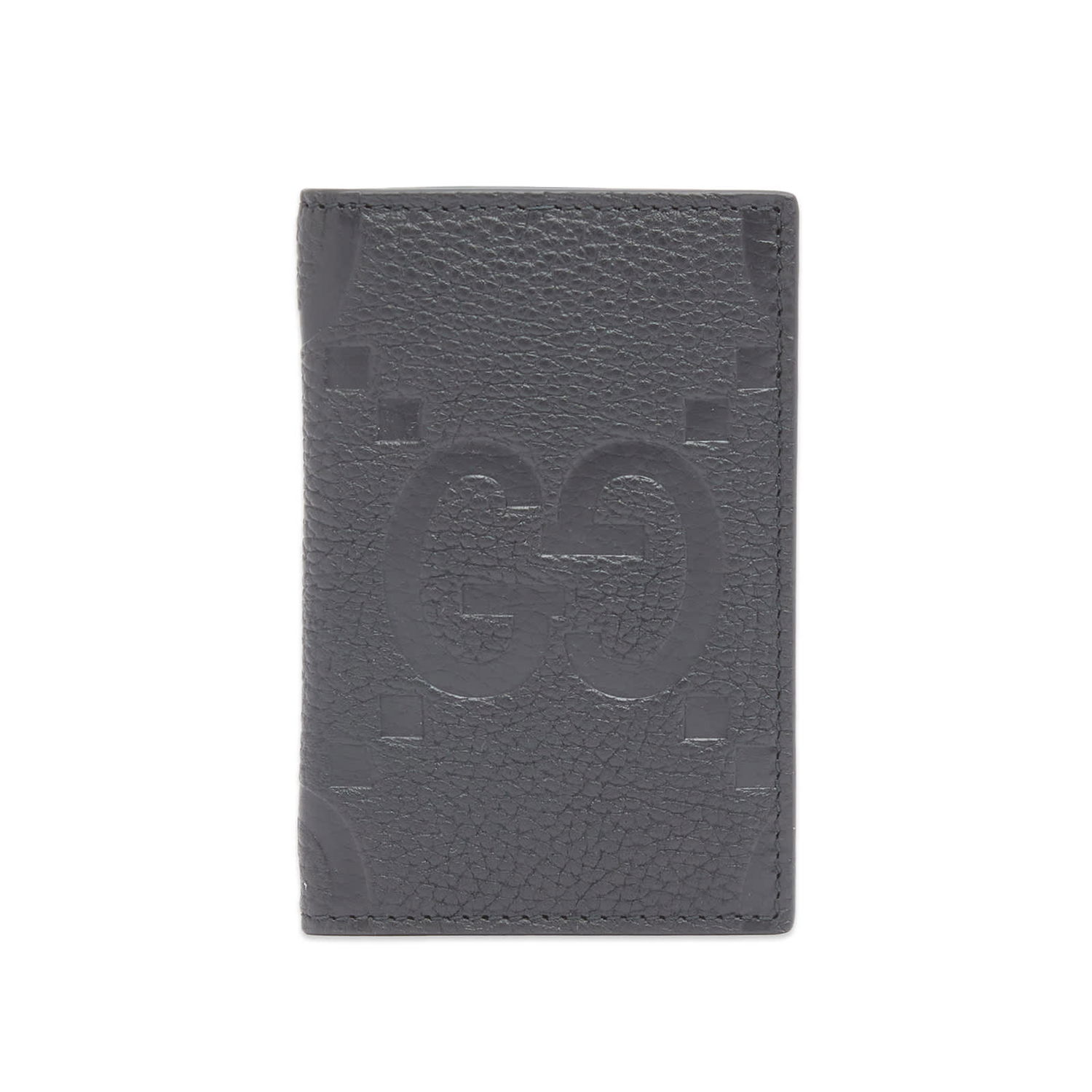 Peňaženka Gucci Embossed GG Card Wallet Black Čierna | 739478-AABY0-1000, 0