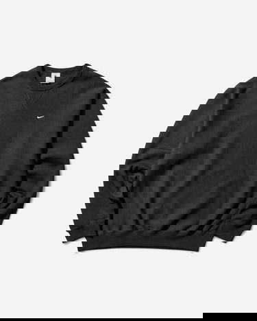 Mikina Nike Solo Swoosh Crewneck Sweatshirt Čierna | HV1086-010, 1