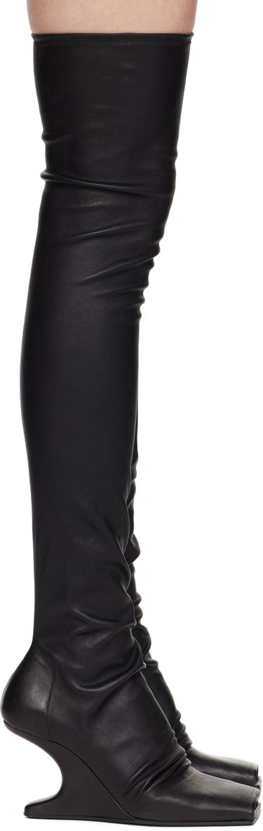 Ponožky Rick Owens Rick Owens Cantilever Tall Boots Čierna | RP01E7801 LS, 0