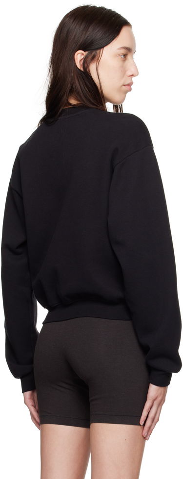 Mikina SKIMS Fleece Classic Crewneck Sweatshirt Čierna | TP-PLO-4474, 2