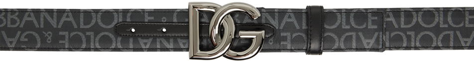 Opasok Dolce & Gabbana Black Logo Belt Čierna | BC4644AJ705, 0