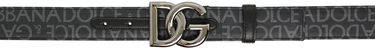 Opasok Dolce & Gabbana Black Logo Belt Čierna | BC4644AJ705, 0