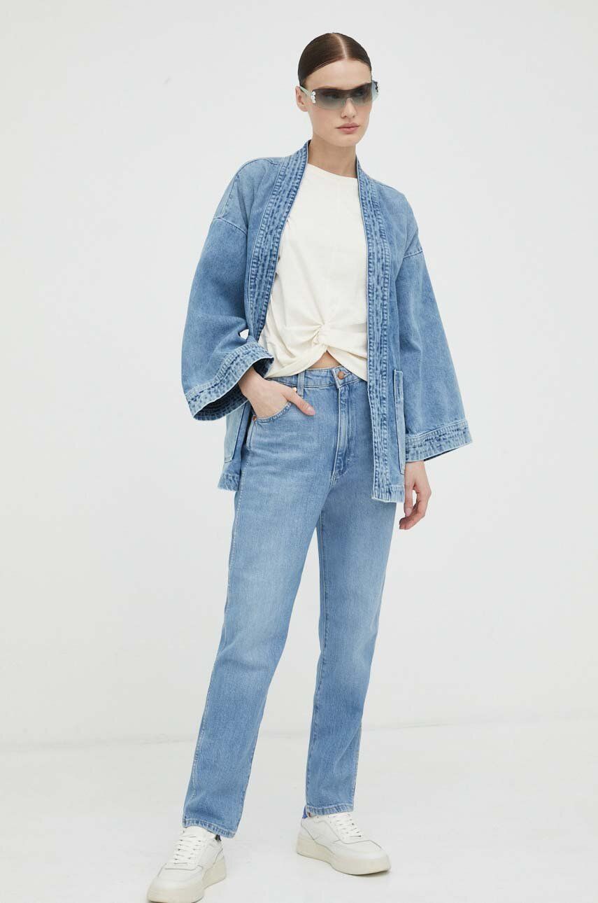 Džínsy Wrangler Jeans Walker Modrá | W2HC3833O, 0