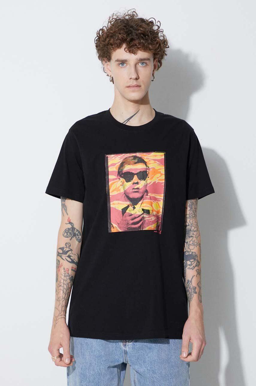 Tričko Maharishi Warhol Polaroid Portrait T-Shirt Čierna | 9711.BLACK, 0