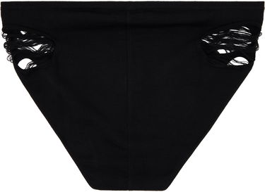 Nohavičky Rick Owens Rick Owens Shredded Merino Knit Briefs Čierna | RR01E5673 KGRIDM, 1