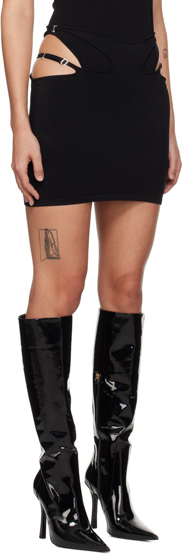 Sukňa Dion Lee Dion Lee Teardrop Miniskirt Čierna | A7441S21, 1