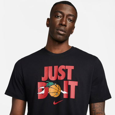 Tričko Nike "Just Do It" Basketball Tee Čierna | DV1212-010, 1