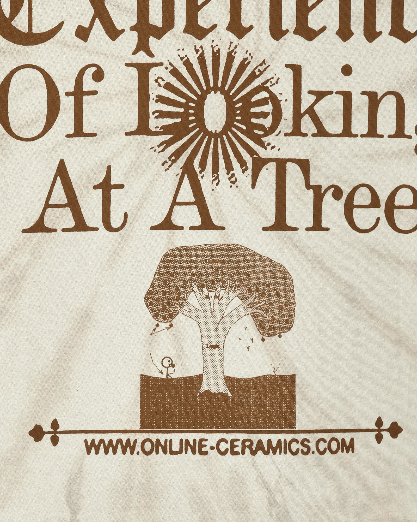 Looking at a Tree Tie-Dye T-Shirt Multicolor