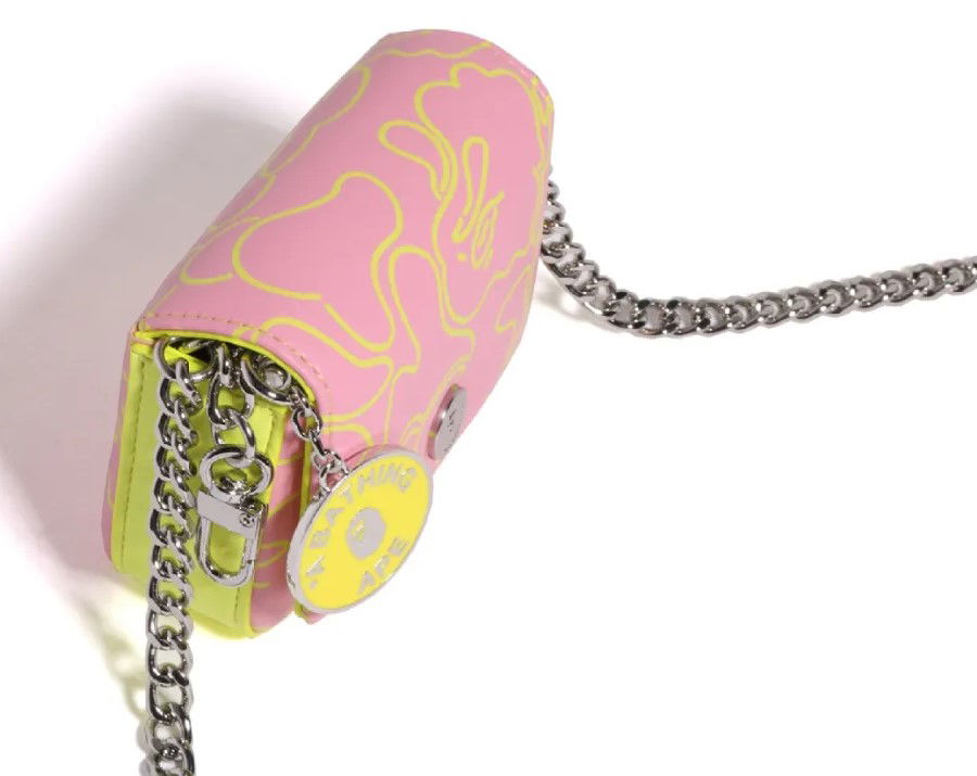 Taška cez rameno BAPE Neon Camo Micro Shoulder Bag ONE SIZE Rôznofarebný | 1K30290001, 0