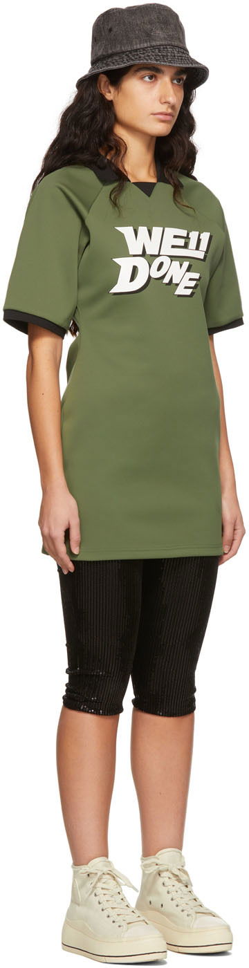 Polo tričko We11done We11done Raglan Sports Dress Zelené | WD-TO1-22-555-W-KK, 1