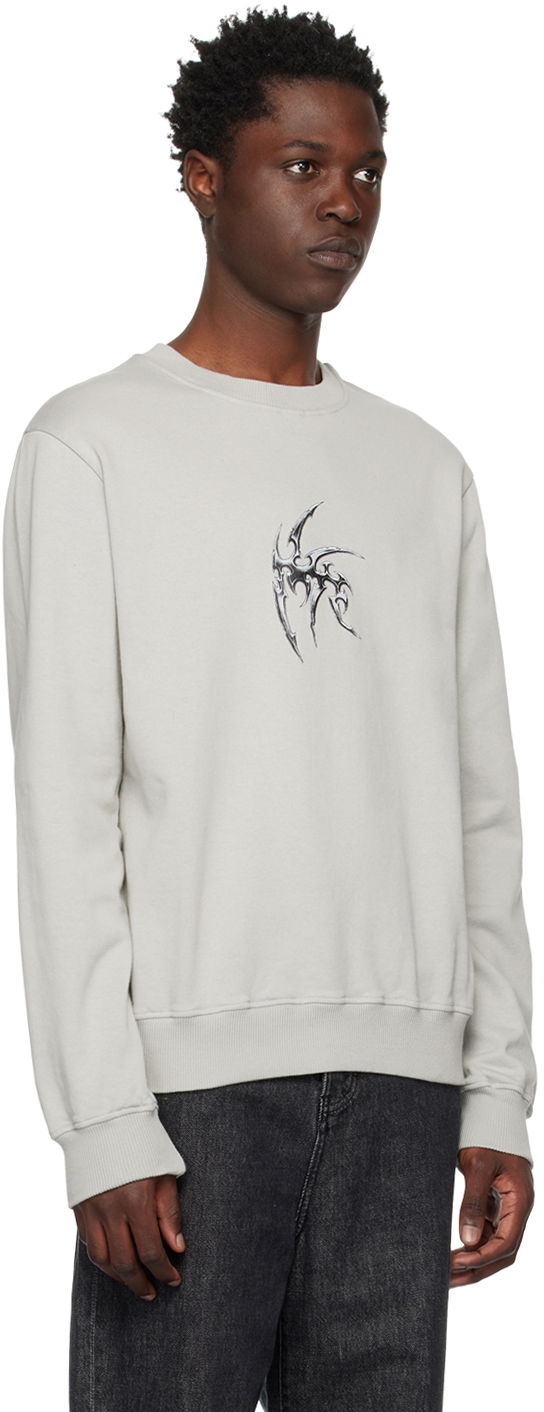 Sveter Han Kjøbenhavn Han Kjobenhavn Artwork Sweatshirt Šedá | M-132433, 1