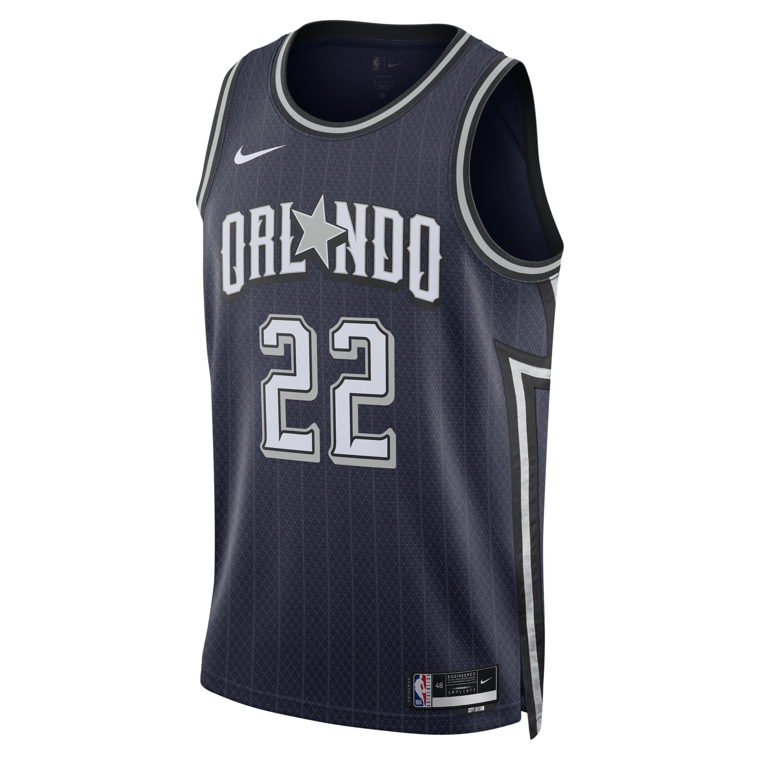 Dres Nike Dri-FIT NBA Swingman Franz Wagner Orlando Magic City Edition 2023/24 Jersey Navy | DX8514-422, 1