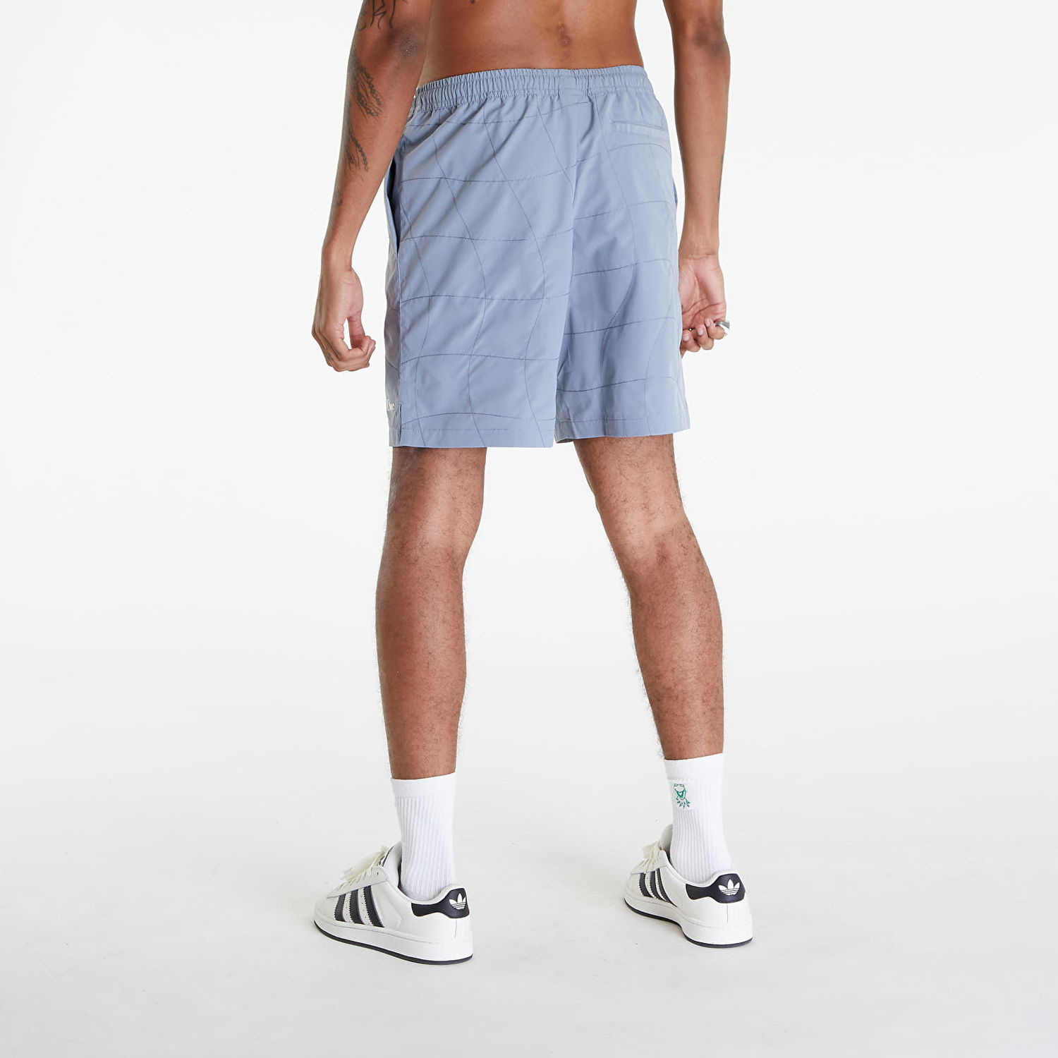 Šortky Dime Wave Quilted Shorts Modrá | DIMESP2437BLU, 1