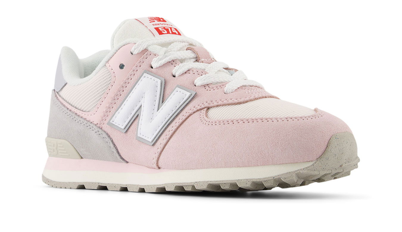 Tenisky a topánky New Balance 574 Junior Ružová | GC574BKM, 1