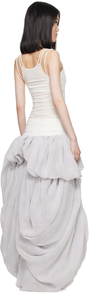 Šaty Collina Strada Collina Strada Soft Maxi Dress Biela | XX4458, 2