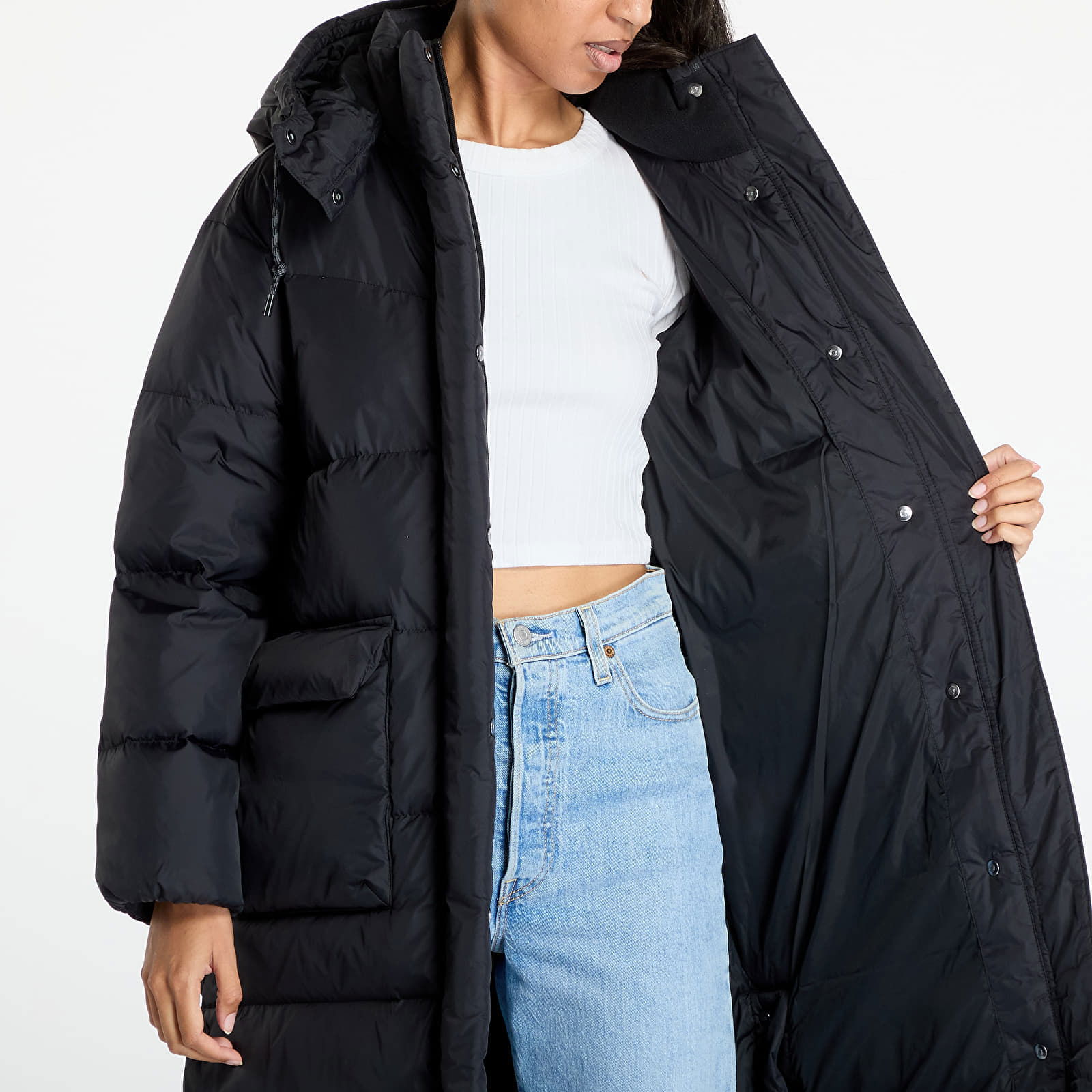 Jacket ® Western Long Bubble Puffer Black S