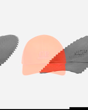 Šiltovka C.P. Company Gabardine Logo Cap Oranžová | 18CMAC282A-006288A 547, 2