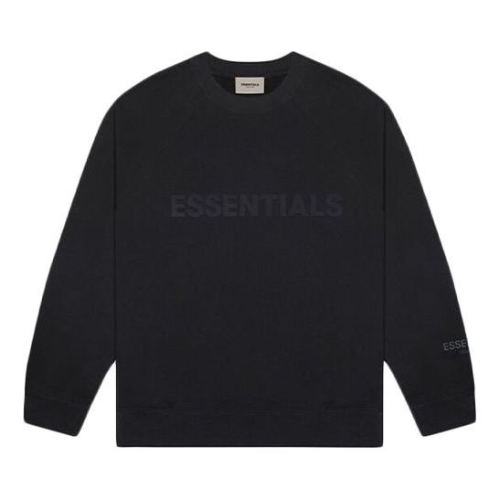Sveter Fear of God Essentials Long Sleeve Sweater Čierna | FOG-SS20-295