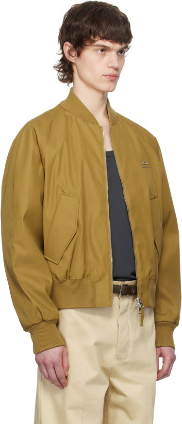 Bomber bunda AMI AMI Twill Bomber Jacket Čierna | HJK012.PA0007, 4