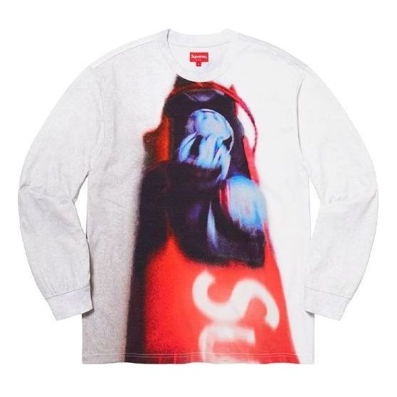 Tričko Supreme Bobsled Graphic Long Sleeve Top Biela | SUP-FW20-221