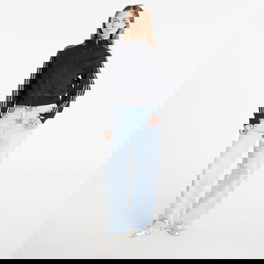 Bunda adidas Performance Denim Firebird Track Jacket Čierna | KD2898, 4