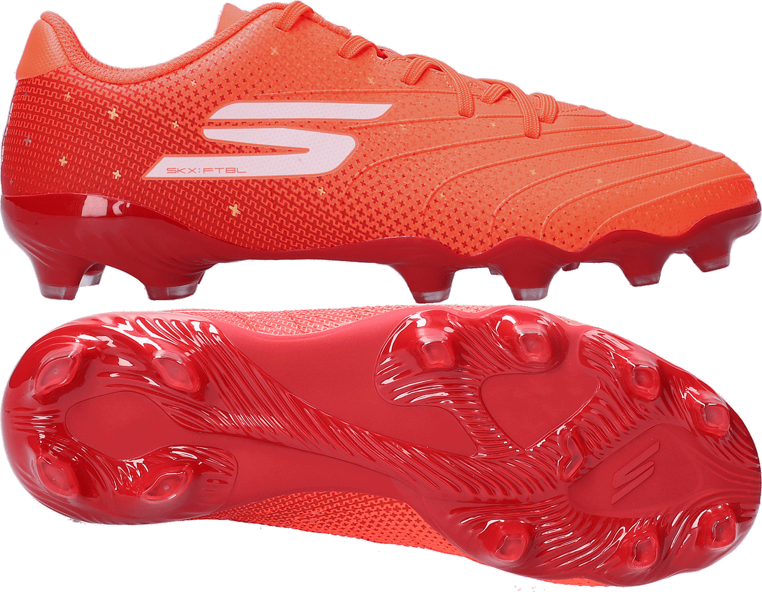 Tenisky a topánky Skechers SKX 1.5 Jr FG Oranžová | 252072l-crl, 1