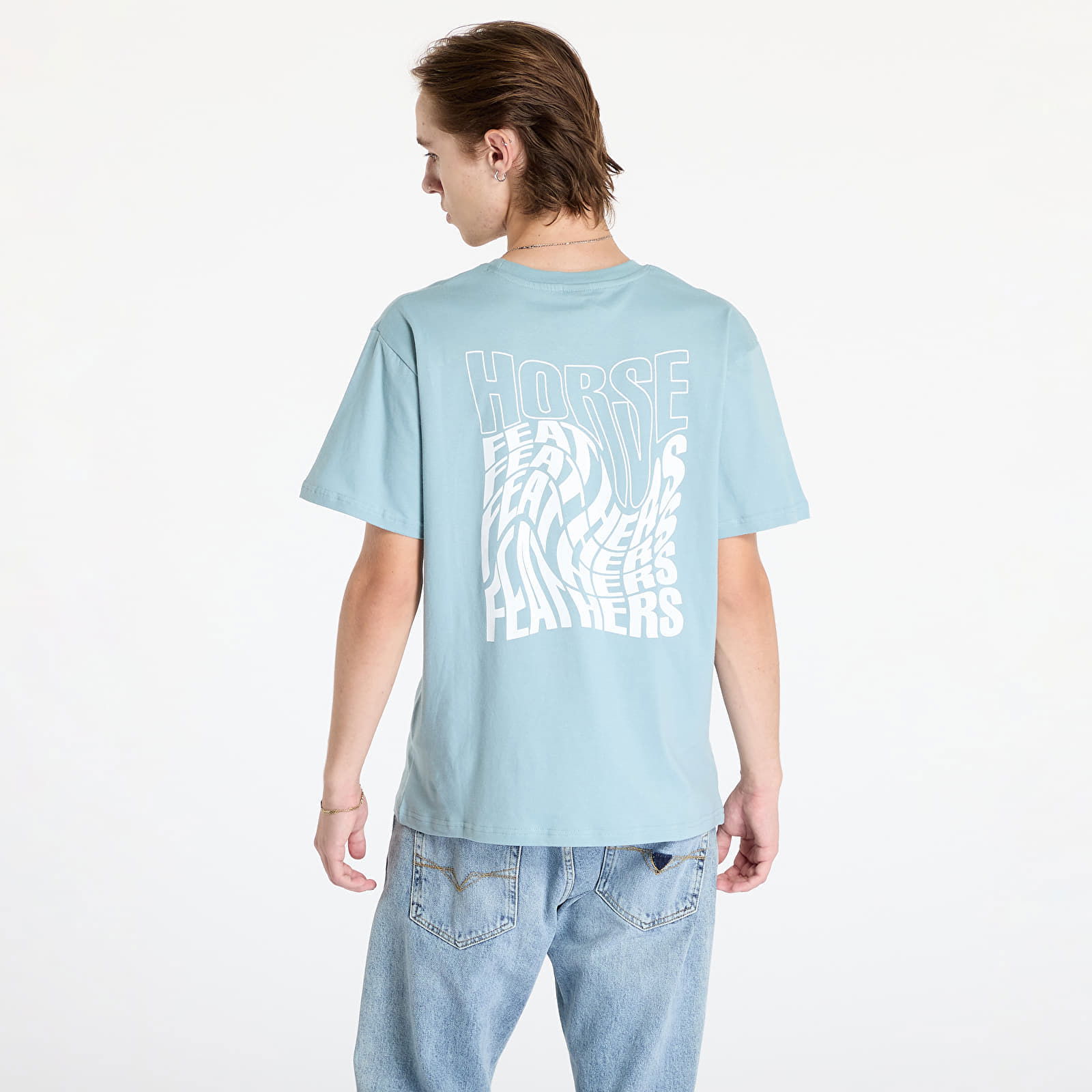 Distort T-Shirt Blue Haze M