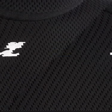 Tričko Courrèges Short Sleeve Knit Jumper Čierna | PERMPU026FI0001-9999, 2