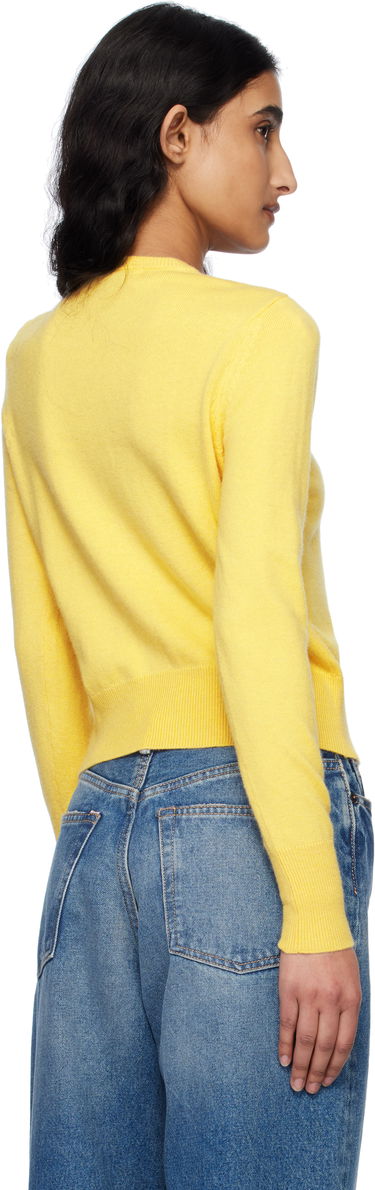 Sveter GUIZIO Guizio Emelie Cropped Cardigan Žltá | S25106S047, 2