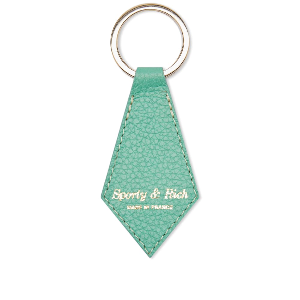 Kľúčenka Sporty & Rich Grained Leather Key Chain Zelené | AC744VE, 0