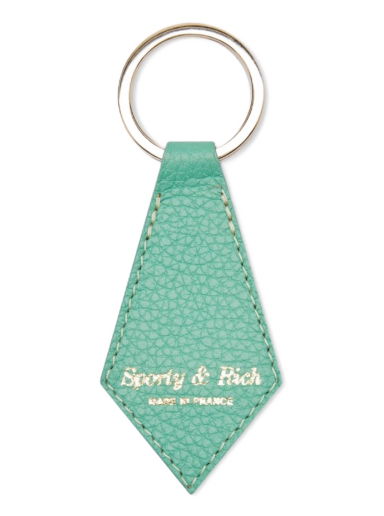 Kľúčenka Sporty & Rich Grained Leather Key Chain Zelené | AC744VE