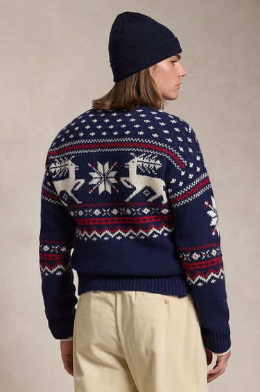 Sveter Polo by Ralph Lauren Fair Isle Wool Sweater Navy | 710949303, 1