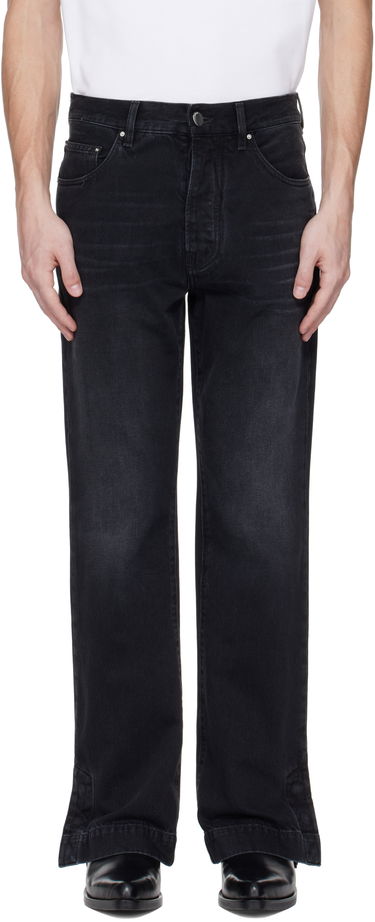Džínsy AMIRI AMIRI Straight Flare Jeans Čierna | AMDNGH1089, 0