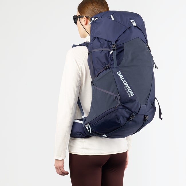 Batoh Salomon Aerotrek 48 Hiking Backpack Navy | LC2710200, 0