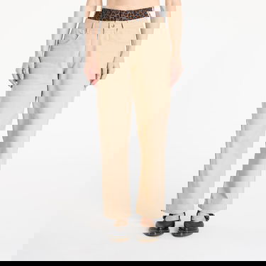 Nohavice adidas Performance Firebird Wide-Leg Pants Béžová | JX8760, 4
