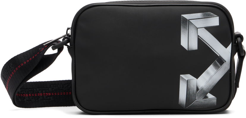 Taška cez rameno Off-White Heritage Camera Bag Čierna | OMNQ099F25FAB0051072