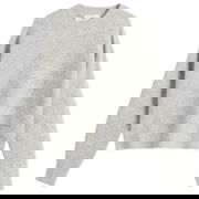 Men's Wool And Alpaca Knit Crew Neck Jumper, Size Large