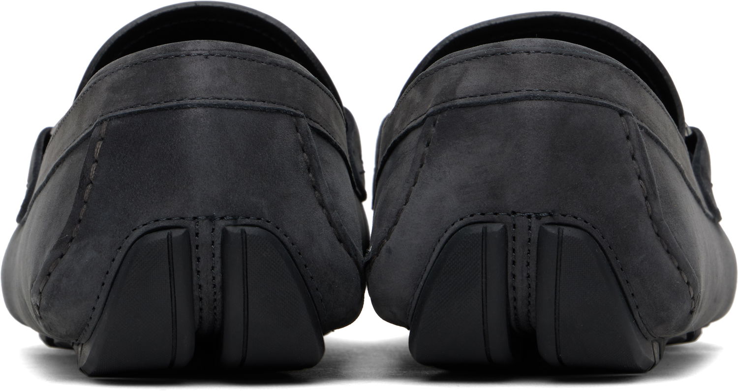 Tenisky a topánky FERRAGAMO Salvatore Ferragamo Gancini Driver Loafers Šedá | 778848, 1