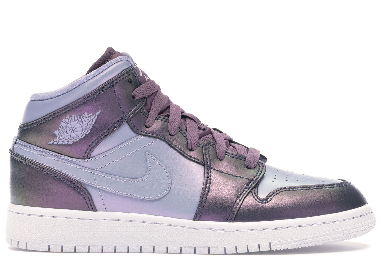 Tenisky a topánky Jordan Air Jordan 1 Mid Monsoon Blue (GS) Fialová | AV5174-400, 0