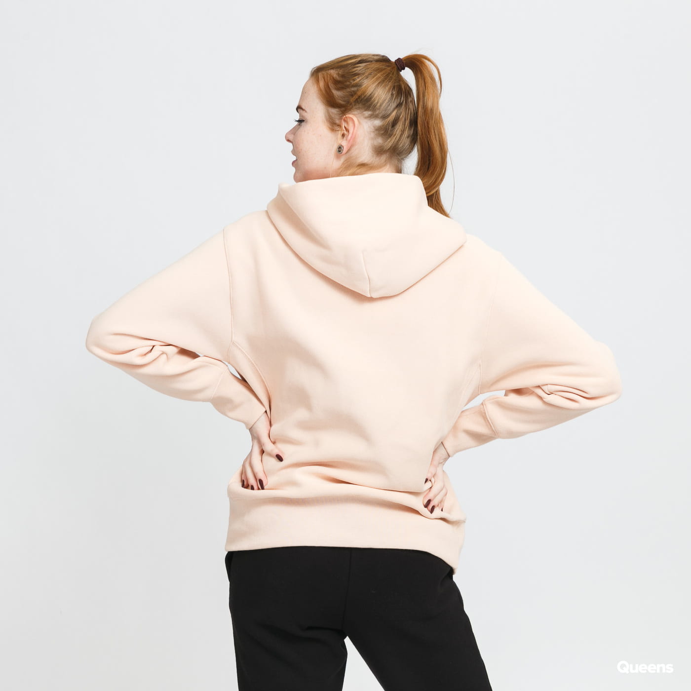Mikina Champion Script Logo Sweatshirt Ružová | 114788 PS103, 1