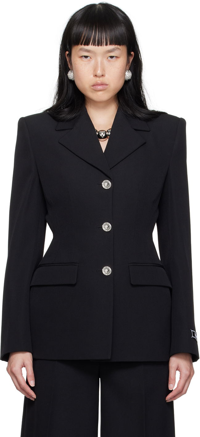 Bunda Versace Hourglass Blazer Čierna | 1012080_1A06750, 0