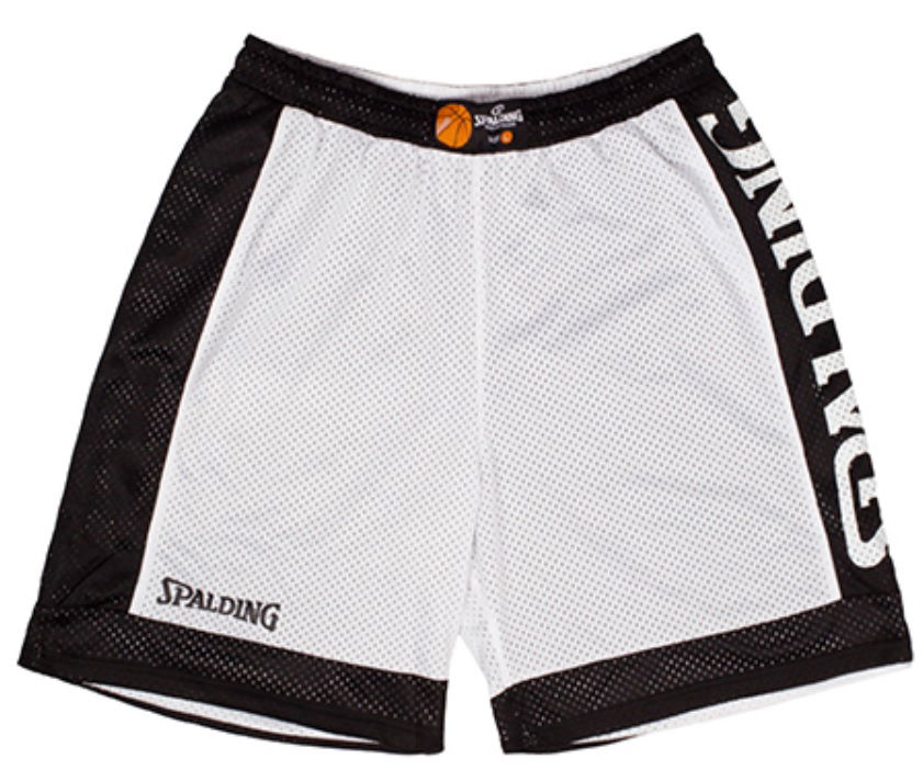 Šortky Spalding Mesh Reversible Shorts Čierna | 40221208-blackwhite, 1